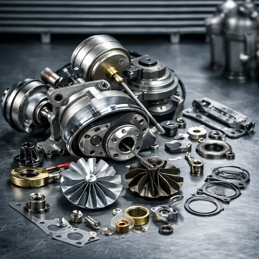 Części do turbosprężarek